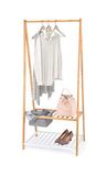 Domopak Living Stander kapstok bamboe, 70 x 45 x 160 cm
