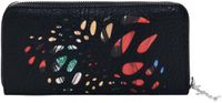 Desigual Mone Notus Print Fiona Long Wallet Black zwart
