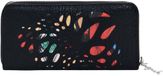 Desigual Mone Notus Print Fiona Long Wallet Black zwart