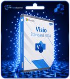 Microsoft Visio 2024 Standard - volledige versie, permanente licentie