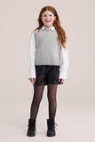 WE Fashion Meisjes short van imitatieleer