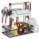 Omgoods - Organiseur de barbecue portable avec porte-rouleau de papier