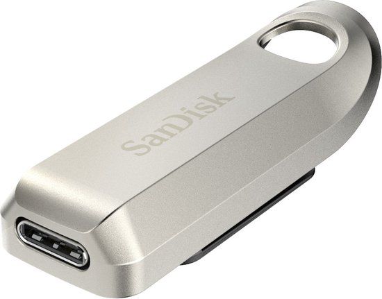 SanDisk Ultra Luxe USB-C 512GB - USB 3.2 - Zilver