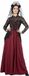 Wilbers Gotisch Kostuum | Ongenaakbare Gotische Kasteelvrouwe Kostuum | Maat 44 | Halloween | Verkleedkleding