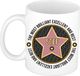 Bellatio Decorations Naam mok Stef - wit - Most Brilliant - keramiek - 300 ml - beker collega - cadeau