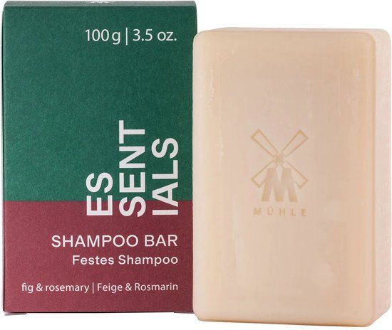 MÜHLE - Essentials Fig & Rosemary Shampoo Bar (100g)