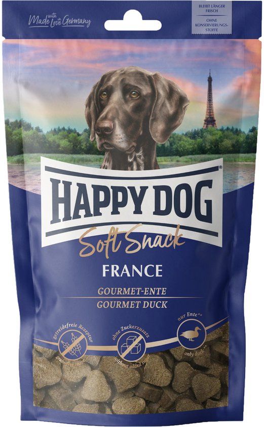 Happy Dog Soft Snack France - 3 x 100 g