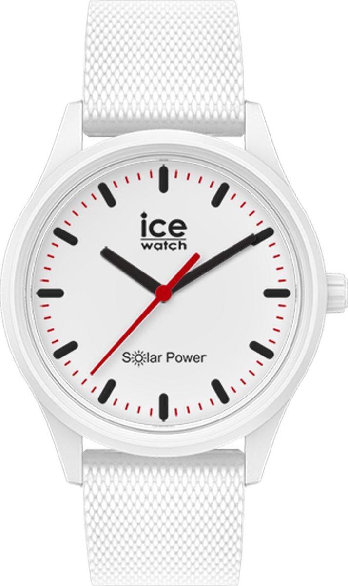 Ice-watch - ICE solar power Mesh - IW018390 - Horloge - Unisex - Siliconen - Wit - 40 mm