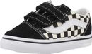 Vans Old Skool V - Noir/Blanc à carreaux