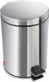 Edco Eindhoven B.V. Pedaalemmer 3 Liter - RVS - Zilverkleurig