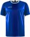 Craft Progress 2.0 Shirt Korte Mouw Heren - Royal / Wit | Maat: M