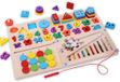 QGtrade B.V. Jouet Montessori en bois 6 en 1