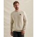 PME Legend Pullover col rond Bone White, Motif