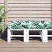 vidaXL Palletkussen 120x80x12 cm stof groen