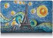 Anna by Anuschka Dames 1852-Two Fold Portemonnee Clutch Lip Love in Parijs Standaard Maat