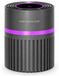 Purificateur d'air de bureau Hepa H13 - Compact et silencieux - Commande à un bouton - Indicateur de remplacement du filtre - Noir