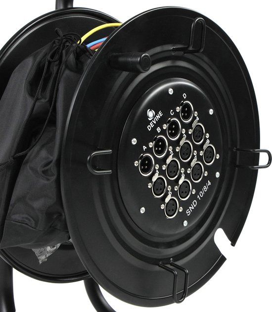Devine SNC-10-8-4 Stagesnake XLR Multikabel 8-weg 10 m