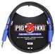 Pig Hog PHSC3 Hoge Prestaties 14 Gauge 9.2mm 1/4 "Luidsprekerkabel, 3 Voet