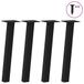 VidaXL 4012488 Metal Table Part Black 420 mm