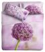 Ensemble de literie Wisteria en coton biologique, à motif floral, pour lit double