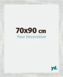 Your Decoration Cadre photo 70x90 cm MDF Argent Brillant Vintage Mura