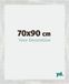 Your Decoration Cadre photo 70x90 cm MDF Argent Brillant Vintage Mura