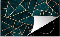 Merkloos KitchenYeah® Inductie beschermer 80x52 cm - Abstract - Inductiebeschermer