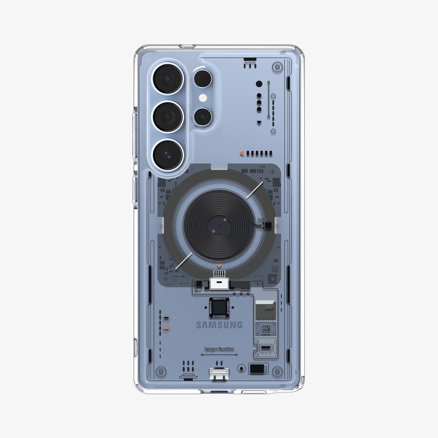 Spigen Ultra Hybrid MagFit beschermhoes compatibel met Samsung Galaxy S25 Ultra - Neo One