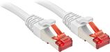 LINDY 47798 RJ45 Netwerkkabel, patchkabel CAT 6 S/FTP 10.00 m Wit Snagless 1 stuk(s)