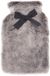 Feeric lights & Christmas Jja Showroom And Head Office Warmwaterkruik - 280 ml - fluffy pluche - grijs