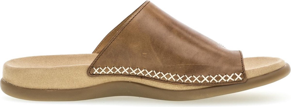 Gabor 03.700.24 Dames Slippers - Bruin - Maat 41