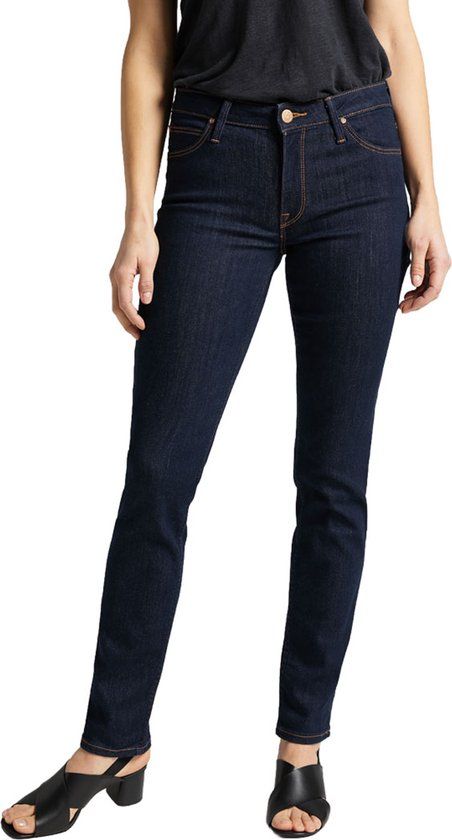 Lee slim fit elly - Maat 29-L31 - donker blauw
