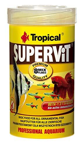 Tropical Supervit Premium hoofdvoering, vlokkenvoering voor alle siervissen, per stuk verpakt (1 x 1 l)