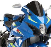 Puig Z-racing Suzuki Gsx-r1000/gsx-r1000 R Voorruit Zwart