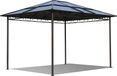 Quick-star Metall Garten Hardtop Pavillon 3x3,6m Doppelstegplatten Polycarbonat Dach Wasserdicht