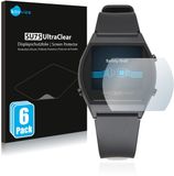 Savvies Screenprotector voor Casio LW-204-1BEF - Folie Beschermfolie transparant 6 Stuks
