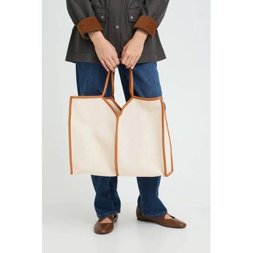 ICHI shopper IAALICE ecru