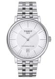 Tissot Carson Premium Powermatic 80 T1224071103100 Horloge - Staal - Zilverkleurig - Ø 40 mm