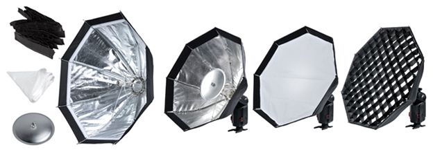Godox AD-S7 - Flitseraccessoire voor fotostudio - Wit, Zilver, Zwart