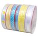 Morex Ribbon Polyester/Nylon Zoet Lint, Petite, Gemengde Breedtes, 35-Yard Totaal, Zoete Baby, 6-Pack