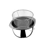 Inoxibar 51280 Friteuse met mand, bodemdiffusor, diameter 24 cm