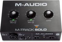 M-Audio M-Track Solo USB Audio Interface - Black