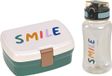 Lässig Lunch Set Little Gang Smile milky - ocean green