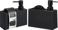 Koopman HH Koopman zeepdispenser speelgoed 320ml met spons zwart multicolor
