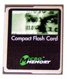 MicroMemory CompactFlash - 512MB - 40x - Zwart