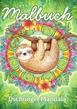 Malbuch Dschungel Mandala