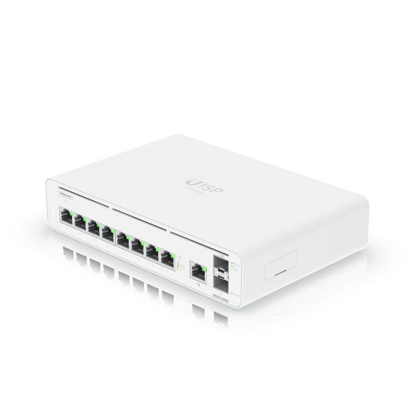 Ubiquiti UISP Console Gateway/Controller - 8x RJ45, 1U Rackmount