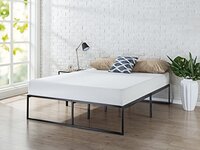 Zinus EU-SMPB-14J Platform Bed Frame, metaal, Single