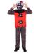 Smiffys Kinderen 2-koppige grinnikt de clownskostuum, griezelig dubbelhoofd, verkleden enge circusclown, Halloween-outfit met shirtbroek en masker voor jongens