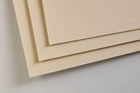 Clairefontaine 696170C Pakket Pastelmat Papier - 5 Vellen Speciaal Karton voor Droge Pastels - A3 29,7x42 cm 360g - Zandkleur